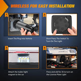 Nilight 58Leds Wireless Tow Tail Light Rechargeable Towing Light Kit (Pair), view 3