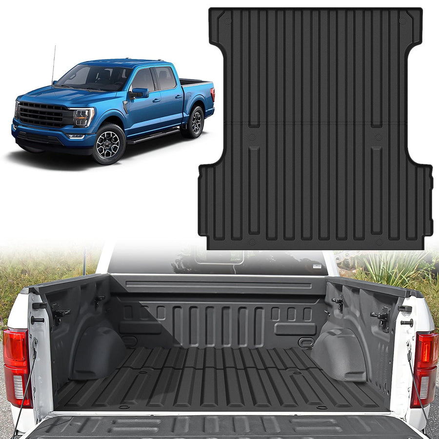 Nilight 5ft Rubber Short Bed For 2015 2016 2017 2018 2019 2020 2021 2022 2023 Ford F-150
