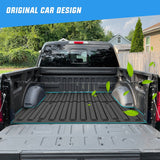 Nilight 5ft Rubber Short Bed For 2015 2016 2017 2018 2019 2020 2021 2022 2023 Ford F-150, view 6