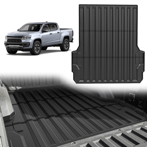 Nilight 5ft Rubber Short Bed For 2015 2016 2017 2018 2019 2020 2021 2022 Chevy Colorado/GMC Canyon