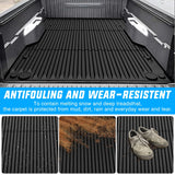 Nilight Truck Bed Mat 6 FT for 2024 2025 Toyota Tacoma, TPE Heavy-Duty Pick-up Bed Liner for Toyota Tacoma Accessories, Anti-Slip Texture, All Weather Protection, view 4