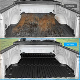Nilight 6.6ft Rubber Short Trunk Bed for 2007-2019 Silverado/Sierra 2500 3500HD & 1500 2007-2018, TPE Heavy-Duty Pick-up Bed Liner for Chevy GMC Accessories, Anti-Slip Texture, All Weather Protection, view 3