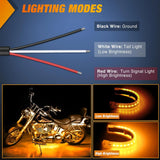 Nilight 5 Inch 15Leds Amber Light Strip 2PCS, view 3