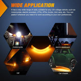 Nilight 5 Inch 15Leds Amber Light Strip 2PCS, view 6