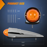 Nilight 5PCS 18LED Amber Cab Roof Marker Light, view 2