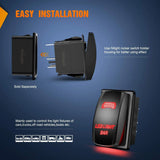 Nilight 5Pin Laser On/Off LED Light Bar Rocker Switch Red, view 6