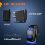 Nilight 5Pin Laser On/Off LED Pod Lights Rocker Switch Blue, view 6