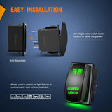 Nilight 5Pin Laser On/Off LED Pod Lights Rocker Switch Green, view 2