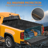 Nilight 6.2ft Soft Roll Up Truck Bed Cover for Chevy Colorado / GMC Canyon 2015 2016 2017 2018 2019 2020 2021 2022 2023 2024, view 4