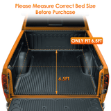 Nilight 6.5ft Truck Bed Cover for Ford F150 2015 2016 2017 2018 2019 2020 2021 2022 2023 2024, view 5