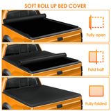 Nilight 6.6ft Soft Roll Up Truck Bed Cover for Chevy Silverado / GMC Sierra 1500 2019 2020 2021 2022 2023, view 6