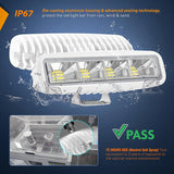 Nilight 6 Inch 72W Flood White Case Led Work Lights (Pair), view 4