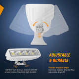 Nilight 6 Inch 72W Flood White Case Led Work Lights (Pair), view 5