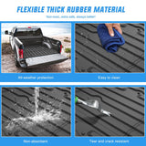 Nilight 6.8ft Rubber Short Bed For 2017 2018 2019 2020 2021 2022 2023 Ford F-250 / F-350 / F-450, view 5