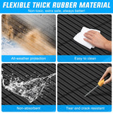 Nilight 5ft Rubber Short Trunk Bed for 2024 2025 Toyota Tacoma, TPE Heavy-Duty Pick-up Bed Liner for Toyota Tacoma Accessories, Anti-Slip Texture, All Weather Protection, view 6