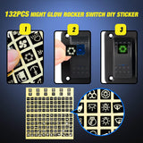 Nilight 6 Gang Toggle Rocker Switch Panel with Digital Voltmeter and Cigarette Socket Double USB Power Charger Adapter Overload Protection, view 3