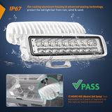 Nilight 6 Inch 54W Flood White Case Blue Led Work Lights (Pair), view 4