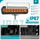 Nilight 6 Inch LED Light Bar 2PCS 50W Amber Spot Flood Combo Lamps | Off Road Driving Work Fog Lights IP67 Waterproof for Truck Pickup SUV ATV UTV Boat Motorcycle 4x4 Car, view 5