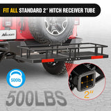 Nilight 60 x 20 x 7.87 Inch Hitch Cargo Carrier, view 6
