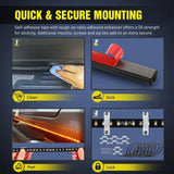 Nilight 60 Inch 144 Leds Running Board Amber White Light Strip (Pair), view 4