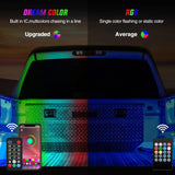 Nilight 60 Inch 180Leds RGBIC APP RF Remote Control LED Bed Light Strip 2PCS, view 5