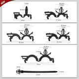 Nilight 60 Pcs Universal Wiring Harness Routing Clip Assortment Kit, view 5