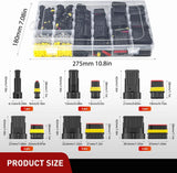 Nilight 622PCS 1 2 3 4 5 6 Pin Electrical Connector Plug Male Female Terminal Wire Connector, view 2
