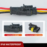 Nilight 622PCS 1 2 3 4 5 6 Pin Electrical Connector Plug Male Female Terminal Wire Connector, view 5