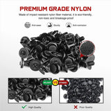 Nilight 635 Pcs Bumper Retainer Clips Car Push Retainer Kit, view 5