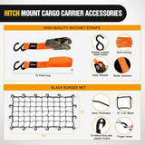Nilight 64 x 39 x 6 Inch Universal Roof Rack Cargo Basket Kit, view 5