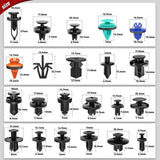 Nilight 680 Pcs Bumper Retainer Clips Car Push Retainer Kit, view 5