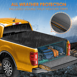 Nilight 6ft Soft Roll Up Truck Bed Cover for Ford Ranger 2019 2020 2021 2022 2023 2024, view 4