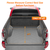 Nilight 6ft Soft Roll Up Truck Bed Cover for Toyota Tacoma 2016 2017 2018 2019 2020 2021 2022 2023 2024, view 5