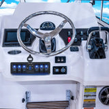 Nilight 6Gang Aluminum ON/Off Blue Rocker Switch Panel w/ QC 3.0 Dual USB Charger Voltmeter, view 4