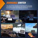 Nilight 6Gang Multifunction Blue Rocker Switch Panel System, view 3