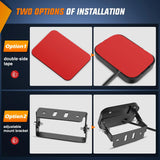 Nilight 6Gang Multifunction Red Rocker Switch Panel System, view 5