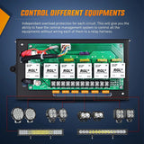 Nilight 6Gang Rocker Switch Box Control System for Jeep Wrangler JK JKU 2007-2018, view 6