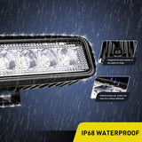 Nilight 6.3 Inch 18W Spot LED Work Light (Pair), view 4
