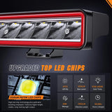 Nilight 6.5 Inch 30W 3250LM Spot LED Light Bars (Pair) | 16AWG DT Wire, view 2