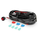 Nilight 6.5 Inch 36W Double Row Flood LED Light Bar Kit | 10FT Wire 3Pin Switch, view 6