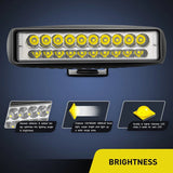 Nilight 6 Inch 60W 3000LM Double Row Spot Led Work Lights (Pair), view 3