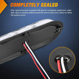 Nilight 6 Inch Oval White Upgrade LED Trailer Tail Lights (Pair), view 4