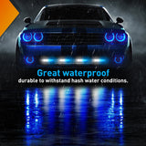 Nilight 6LED Bule White Surface Mount Flashing Emergency Strobe lights 4 PCS, view 5