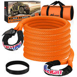 Nilight 7/8in x 20ft Kinetic Recovery Rope 28,600LBS, view 2