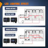 Nilight 7 Gang Switch Panel With QC3.0 & PD Charger And Voltmerter with Blue Backlit, view 3