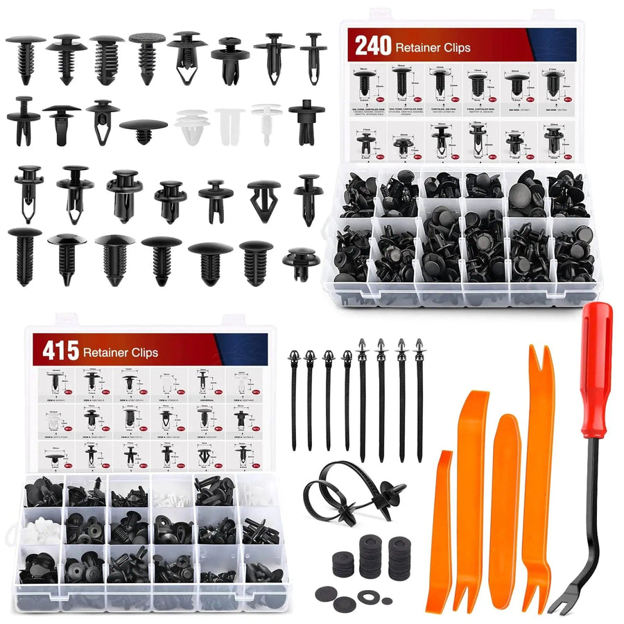 Nilight 700 Pcs Bumper Retainer Clips Car Push Retainer Kit