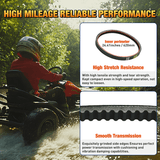 Nilight 725 Go Kart Drive Belt Fit for Hammerhead 80T Mudhead 208R 14704 Trailmaster Mid Karts MB200 XRX Mud Head Go Kart 6.5HP Engine 30 Series Torque Converter Belt Replacement 9.100.018-725, 3 Pack, view 6