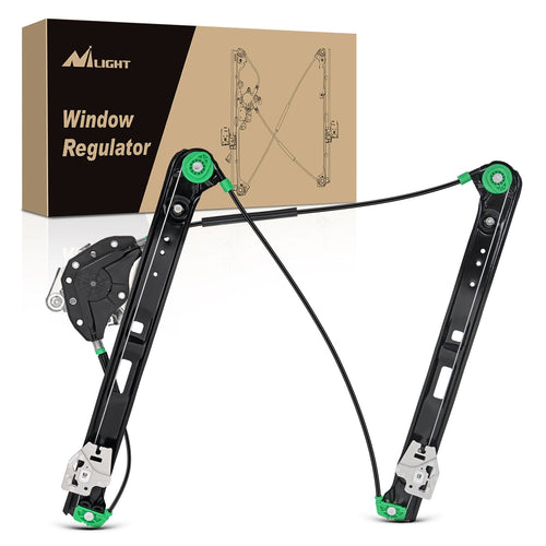 Nilight 740-484 Front Driver Side Power Window Regulator,Compatible with BMW E46 323i 325i 325xi 328i 330i 330xi 1999 2000 2001 2002 2003 2004 2005