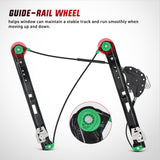 Nilight 740-484 Front Driver Side Power Window Regulator,Compatible with BMW E46 323i 325i 325xi 328i 330i 330xi 1999 2000 2001 2002 2003 2004 2005, view 5