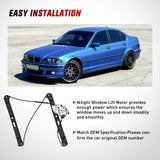Nilight 740-484 Front Driver Side Power Window Regulator,Compatible with BMW E46 323i 325i 325xi 328i 330i 330xi 1999 2000 2001 2002 2003 2004 2005, view 6